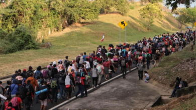 Nueva caravana de 2 mil migrantes se dirige a Estados Unidos desde la frontera sur