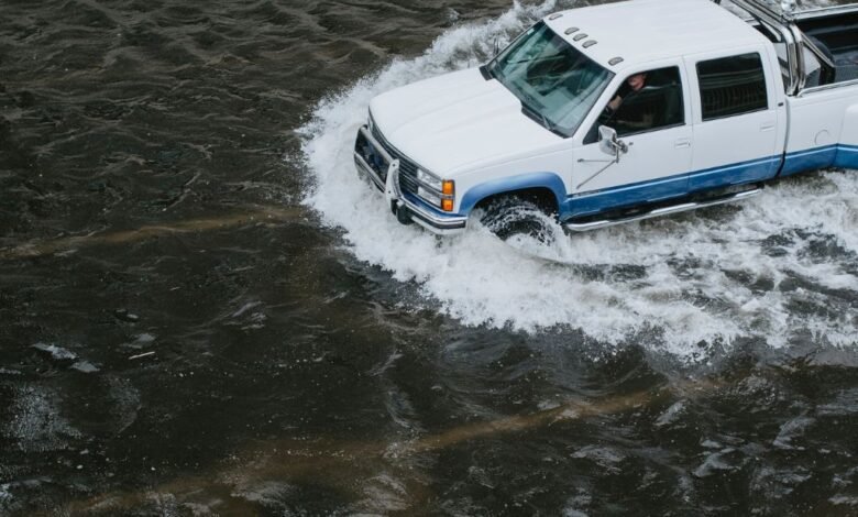 Se registran inundaciones en Tijuana, Baja California