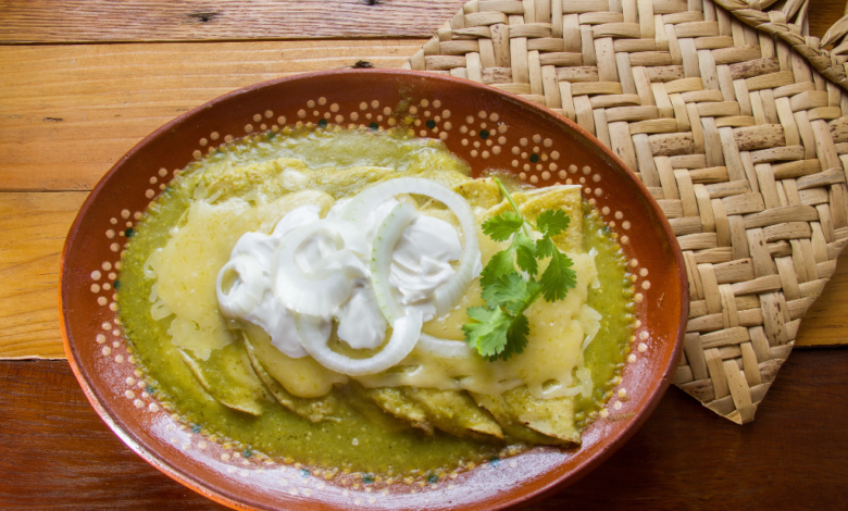 Descubre el sabor tradicional de México Receta de enchiladas verdes