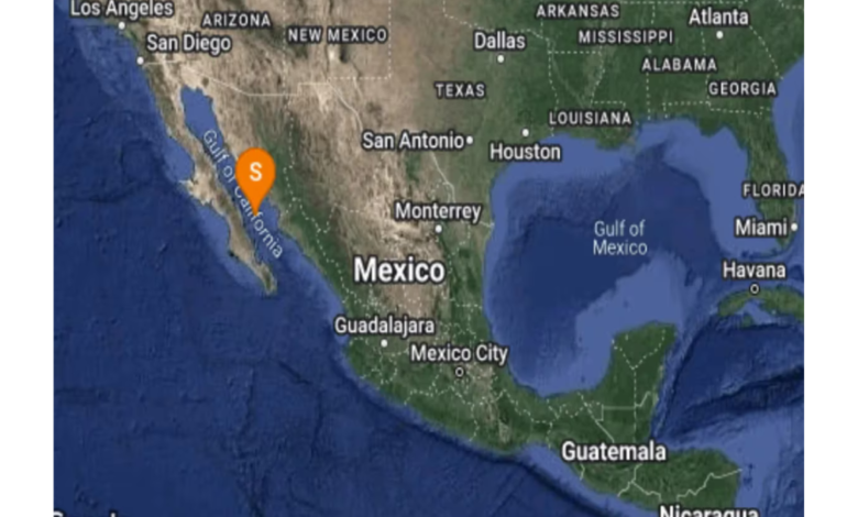 Se registró sismo de 4.3 al este de Loreto, Baja California Sur
