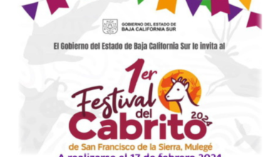 ISC presente en el primer Festival del Cabrito de Mulegé