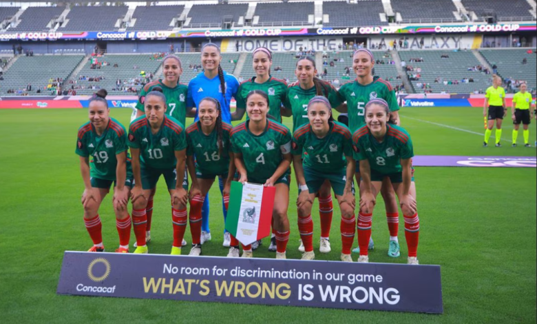 Selección Mexicana Femenil lista para ganarle a Republica Dominicana en la Copa Oro W