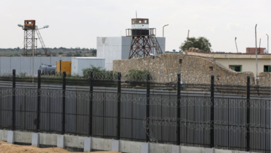 Egipto levanta muro fronterizo para evitar entrada de palestinos