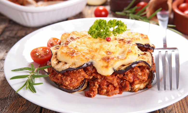 Receta tradicional de moussaka