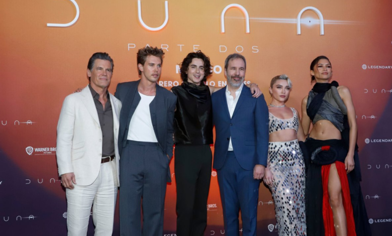 Timothée Chalamet y Zendaya presentan en México 'Duna: parte dos'