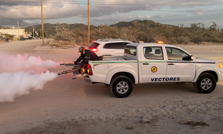 Inicia tercera jornada de fumigación contra el Dengue en Los Cabos