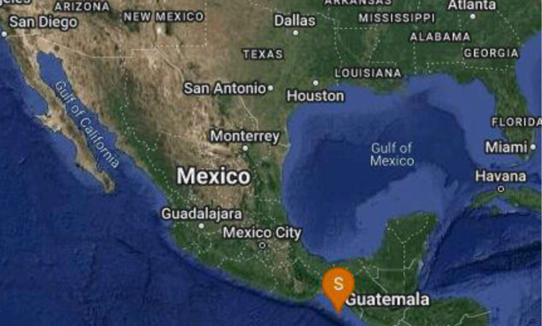 Sacude sismo de magnitud 4.2 a habitantes de Chiapas