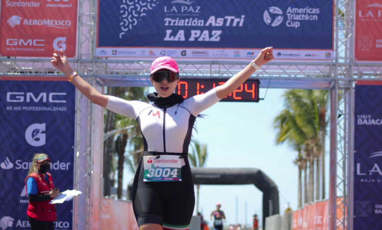 Este sábado los mejores triatletas competirán en el Astri Triatlón La Paz 2024