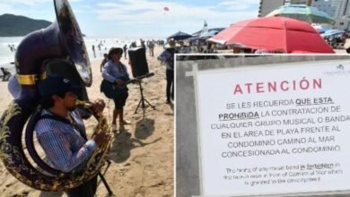 Acusan a hotel de prohibir bandas musicales en playas de Mazatlán