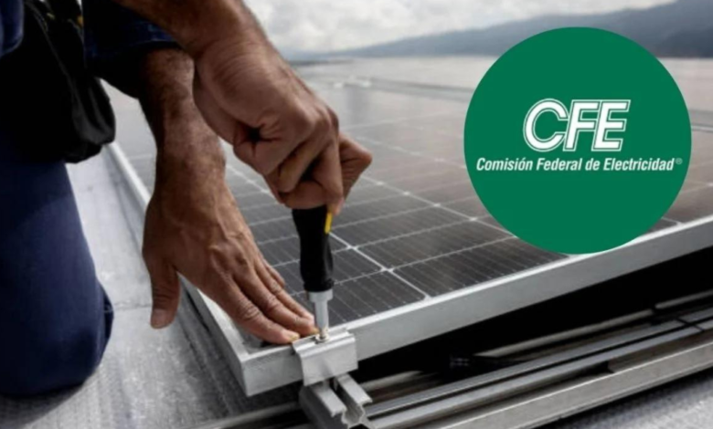 Así podrías obtener un panel solar de CFE para ahorrar energía