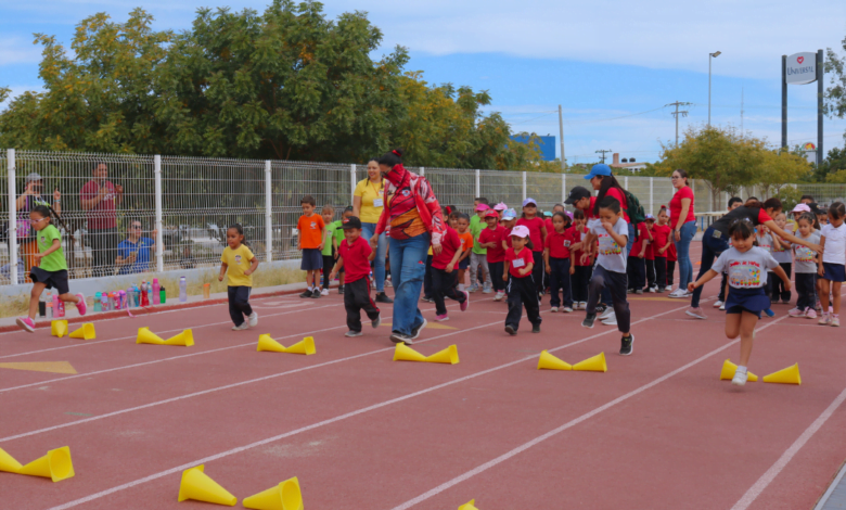 Promueven el deporte a través de Mini Olimpiada de Preescolar 2024 en La Paz