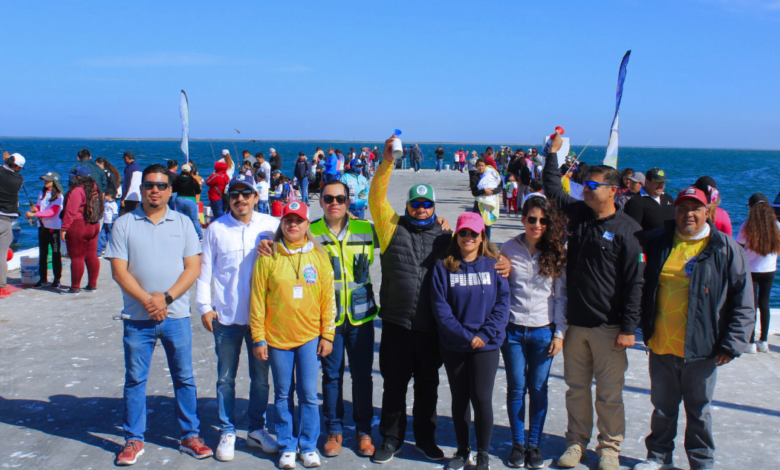Festejan el Día del Niño con Torneo de Pesca Infantil en Puerto San Carlos