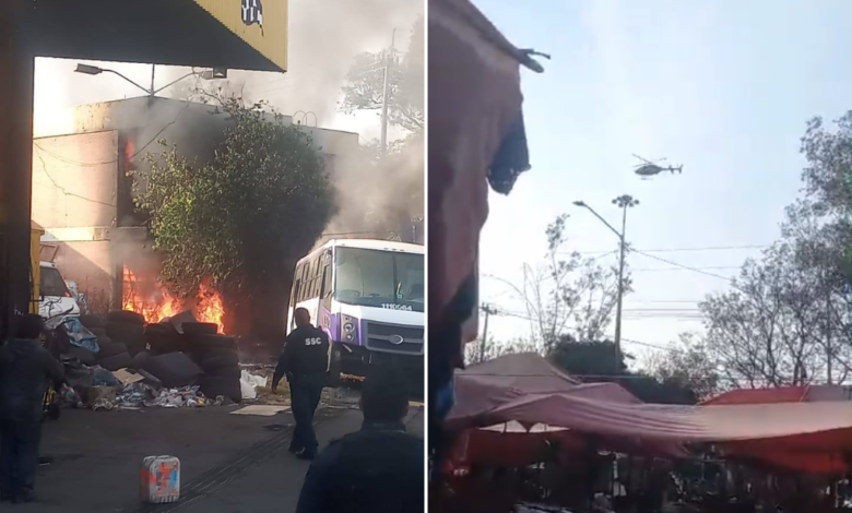 Helicóptero se desploma en Alcaldía Coyoacán; confirman tres muertos