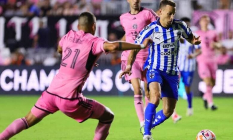 Jordi Alba hace berrinche después de ser expulsado contra Monterrey