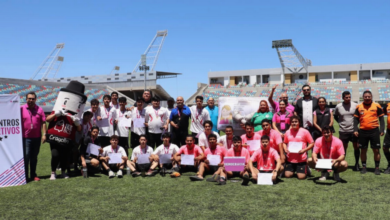 INE de Baja California Sur realiza torneo de fútbol para promover el voto
