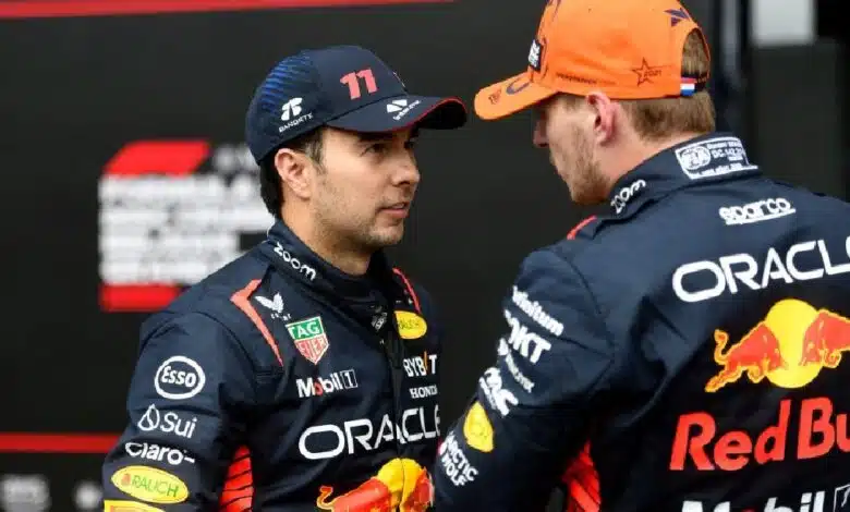 Verstappen señaló a "Checo" Pérez por daños en su monoplaza en Miami