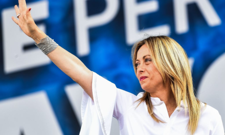 Giorgia Melonia ganó las elecciones europeas en Italia, será la primera ministra del país