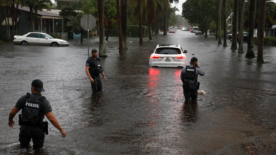 Lluvias torrenciales e inundaciones provocan cancelación de vuelos en Florida
