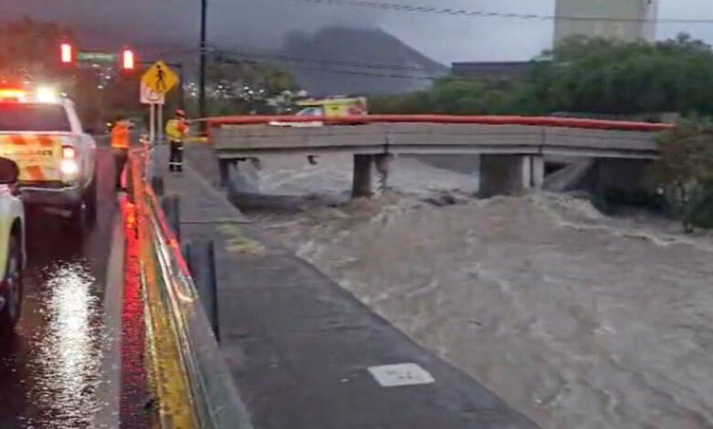 Nuevo León iniciará Plan de Reconstrucción tras daños por "Alberto"