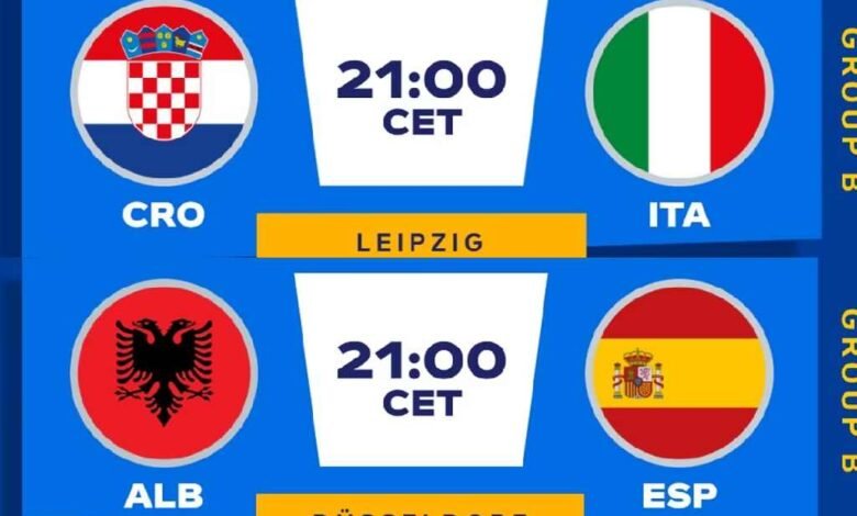 Horarios y canales para ver los partidos de Eurocopa 
