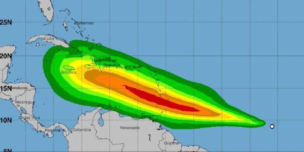 Se forma depresión tropical "Dos" camino al Caribe