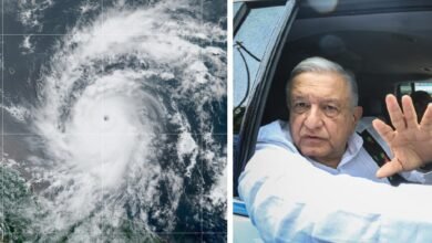 Gobierno sigue trayectoria del huracán Beryl: AMLO