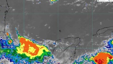 Onda tropical N°6 se desplazará sobre la Península de Yucatán