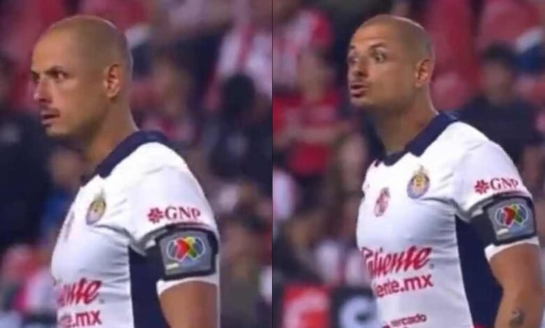 "Chicharito" Hernández es captado discutiendo con sus compañeros