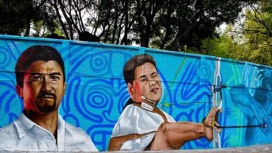 Pintan 16 murales en Tlalpan para honrar a atletas mexicanos