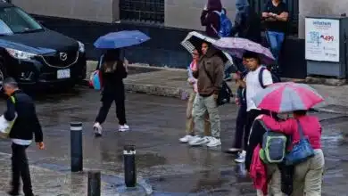 Activan doble alerta por lluvias en la Ciudad de México