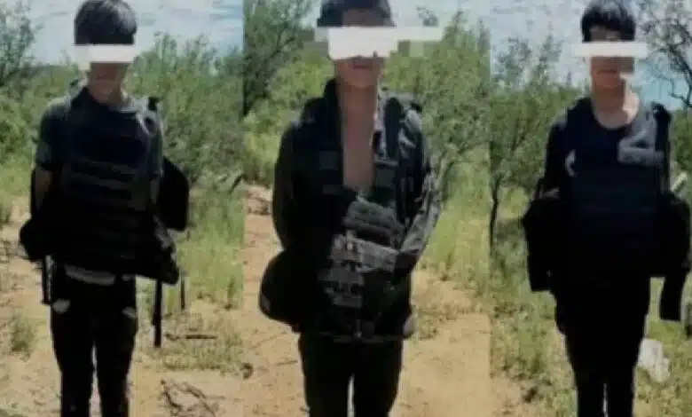 Niños sicarios detenidos en Sonora van de los 11 a 13 años