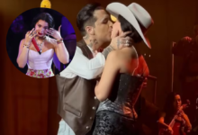 Ángela Aguilar se queja por no poder acompañar a su esposo Christian Nodal