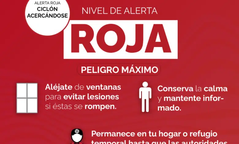 ¡Alerta Roja en Baja California Sur! Tormenta Tropical Ileana se acerca a Los Cabos
