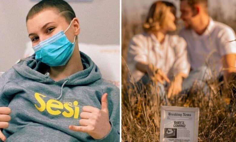 Pese a tener cáncer terminal, influencer brasileña revela embarazo