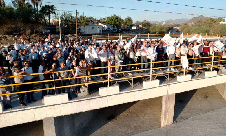 Entrega del nuevo puente en bulevar Colosio; un compromiso con la movilidad y seguridad