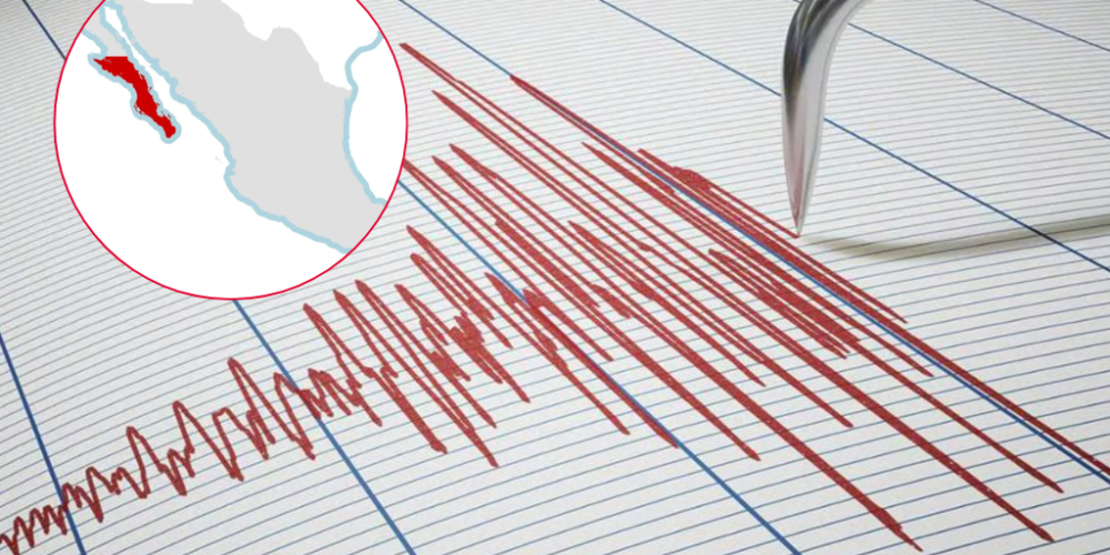 Sismos moderados sacuden Baja California Sur en la madrugada