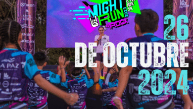 Cierre de calles en La Paz por el "Night Run 2024"