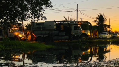 Mitigan derrame de aguas negras en Comundú