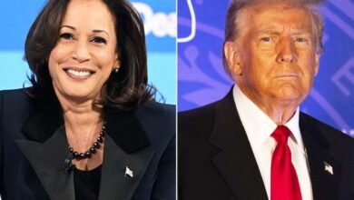 Encuesta muestra a Kamala Harris ganando a Donald Trump