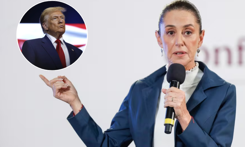 Claudia Sheinbaum responde a las amenazas de Donald Trump