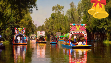 Hay tour navideño en trajinera por Xochimilco