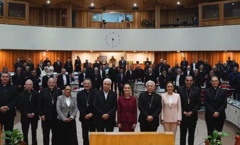 Sheinbaum se reúne con Conferencia del Episcopado Mexicano