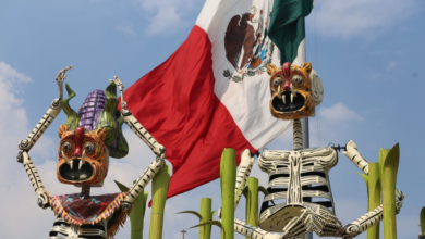 Ofrenda Monumental del Zócalo de Día de Muertos