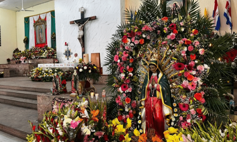 Celebraciones Guadalupanas reúnen a cientos de familias en Cabo San Lucas