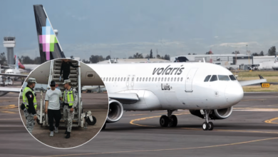 Detienen y hospitalizan al hombre que intentó desviar avión de Volaris hacia Estados Unidos