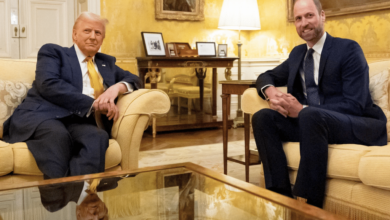 El príncipe William y su encuentro con Trump en Notre Dame