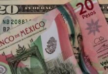 Peso sufre leve caída y cierra en 20.14 este lunes