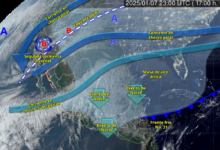 Frente frío 21 y tormenta invernal fuertes vientos, nieve y lluvias intensas en camino