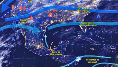 Frío extremo y fuertes rachas de viento afectan el norte y noroeste de México