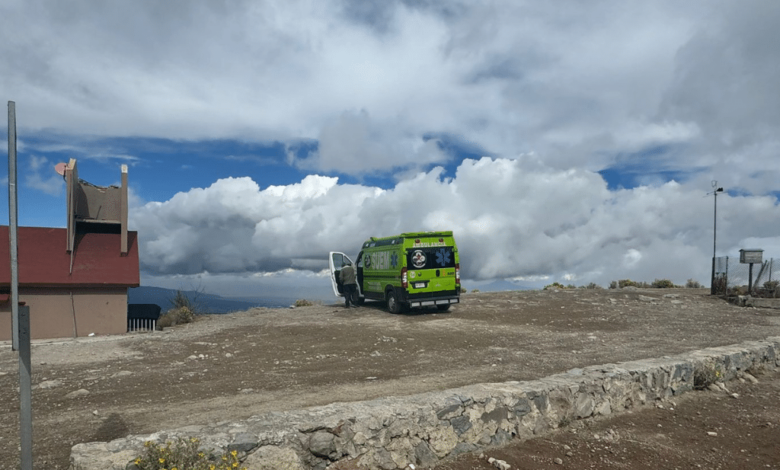 Rescatan a dos alpinistas extraviados en el Nevado de Toluca